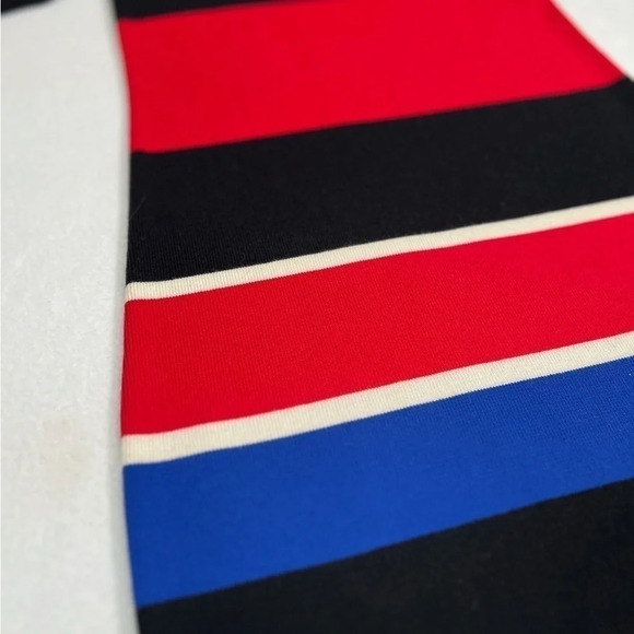 BANANA REPUBLIC Women's Black and Multicolored Colorblock Sweater Dress Size S - Picture 5 of 10